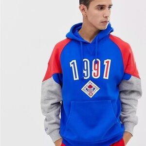 Mitchell & Ness CHARLOTTE 1991 ALL STAR TRADING BLOCK Pullover HOODIE
